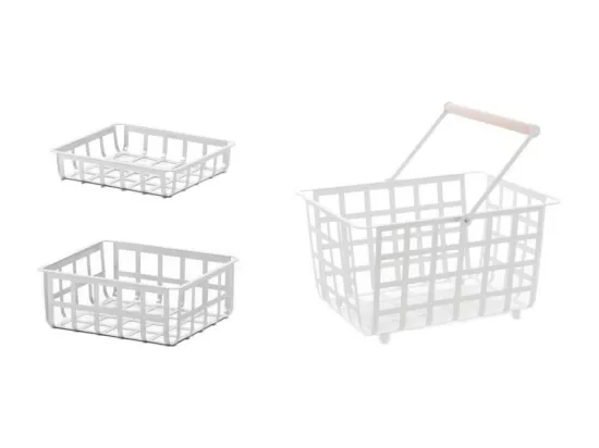 ZESTAS, set de 3 paniers de tailles différentes ( petite, moyenne et grande)