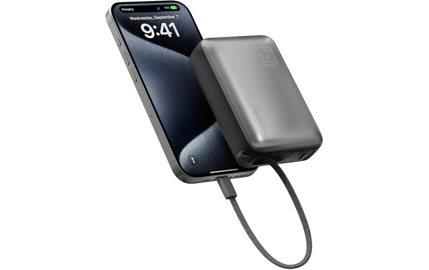Powerbank Enterprise Compact 20000 mAh, spacegrauPowerbank Enterprise Compact 20000 mAh 45 W, spacegrau