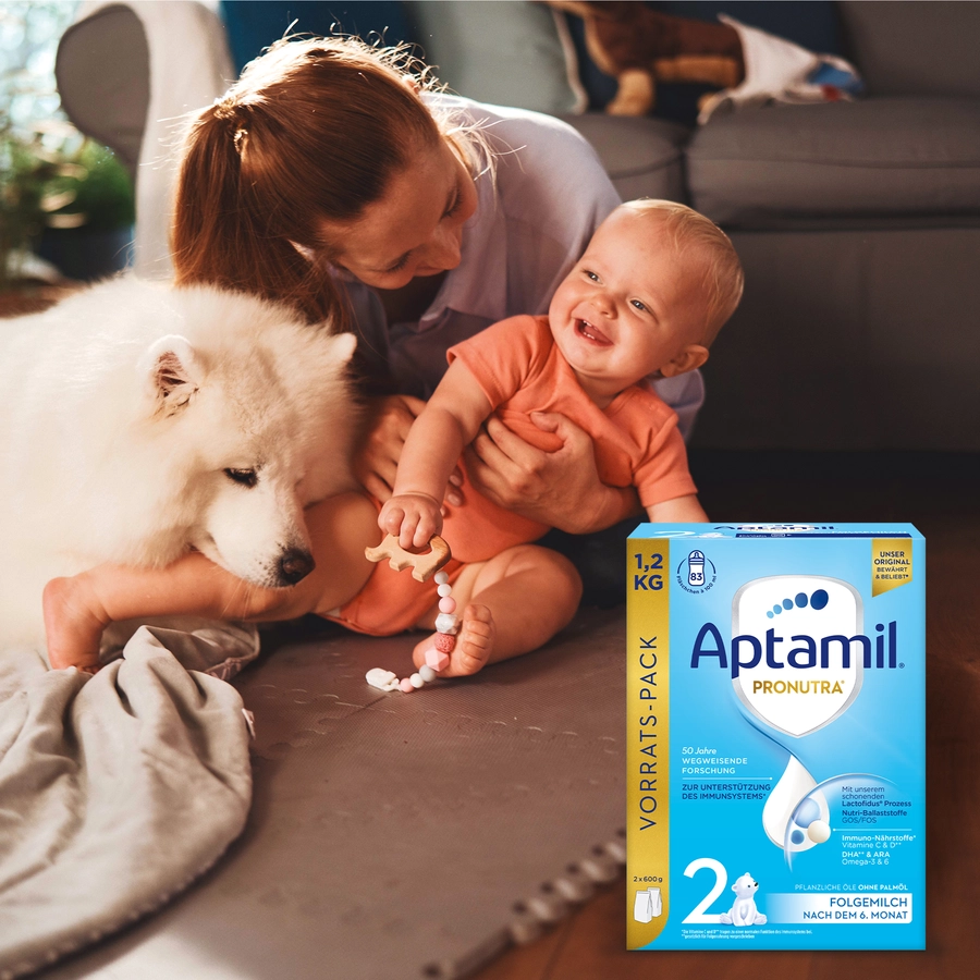 Aptamil Folgenahrung 2 Pronutra 1200 g ab 6 Monaten