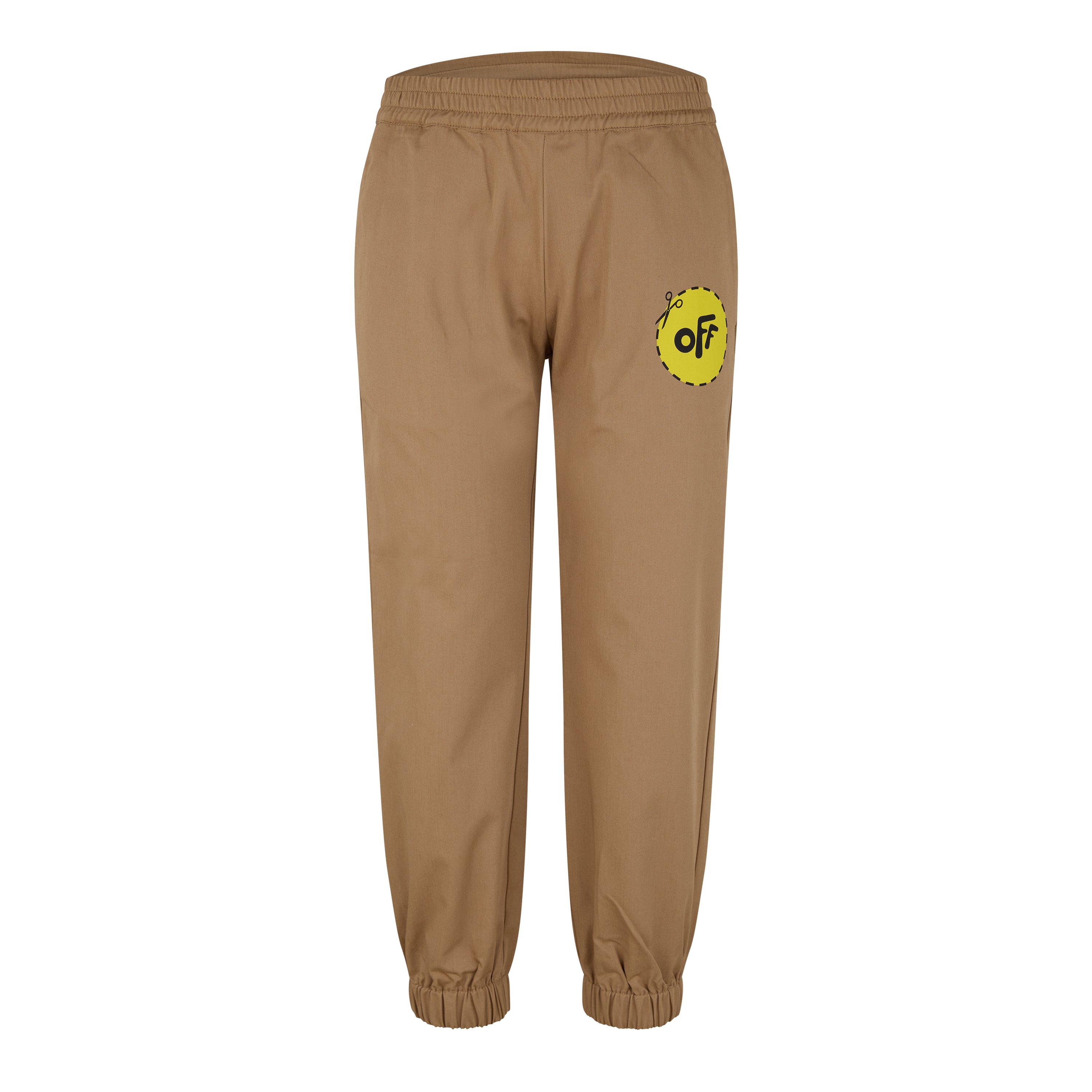 Off White Cut Out Logo Jogging Bottoms
