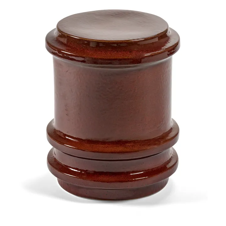 Serax Table d'appoint en grès Pawn, Marie Michielssen | Rouge