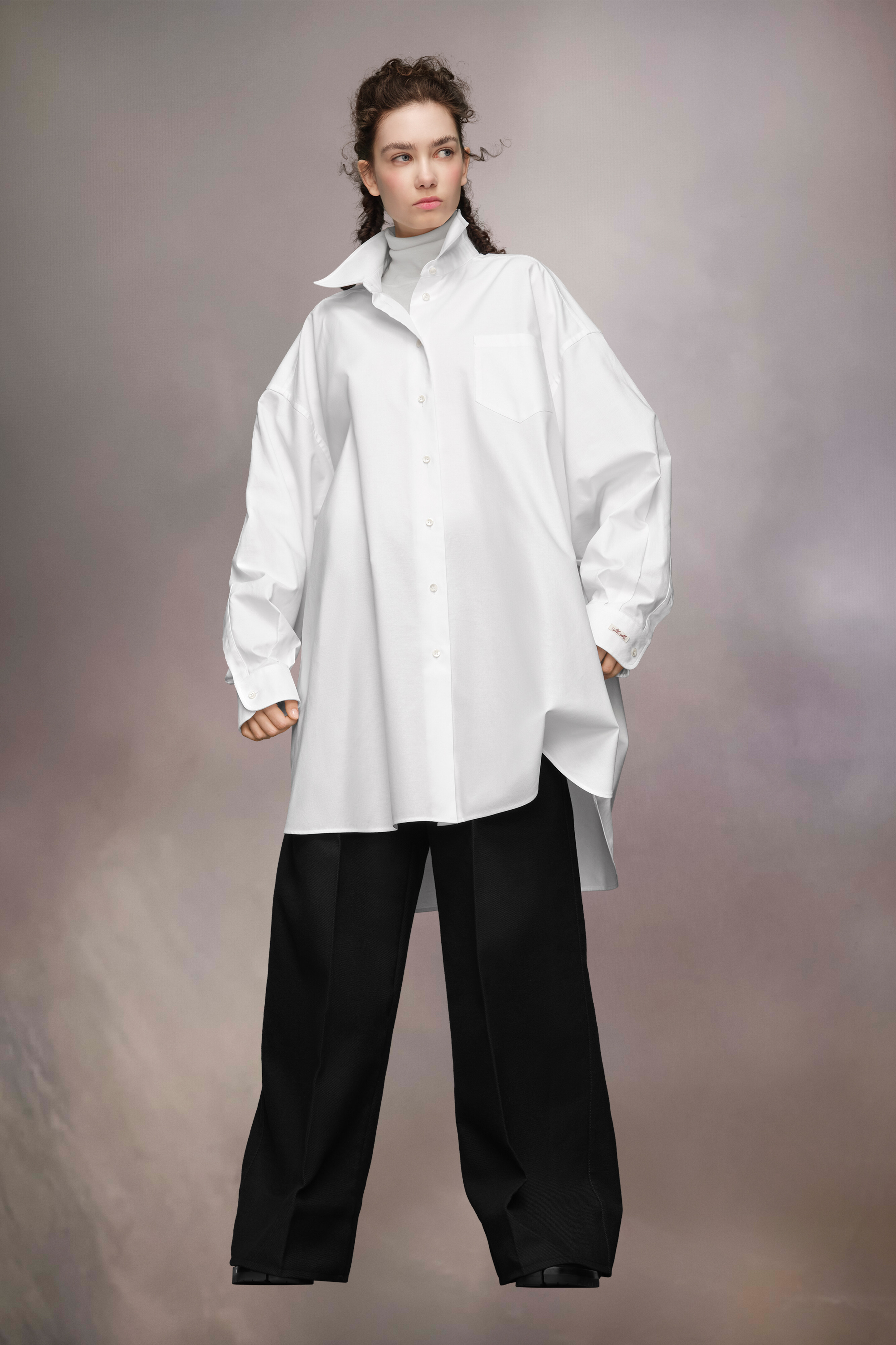 Robe chemise Blanc