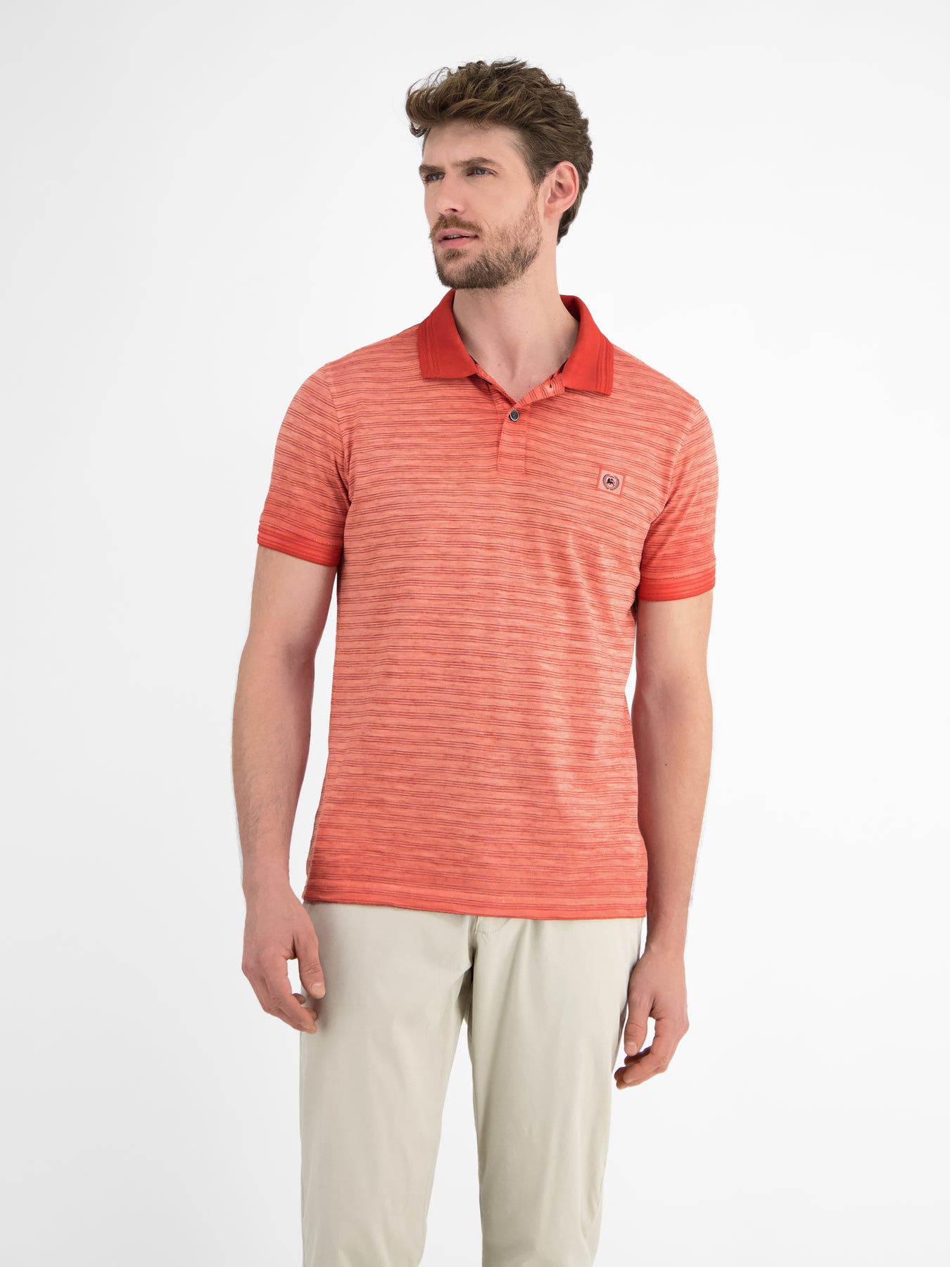 Gestreiftes Poloshirt für Herren