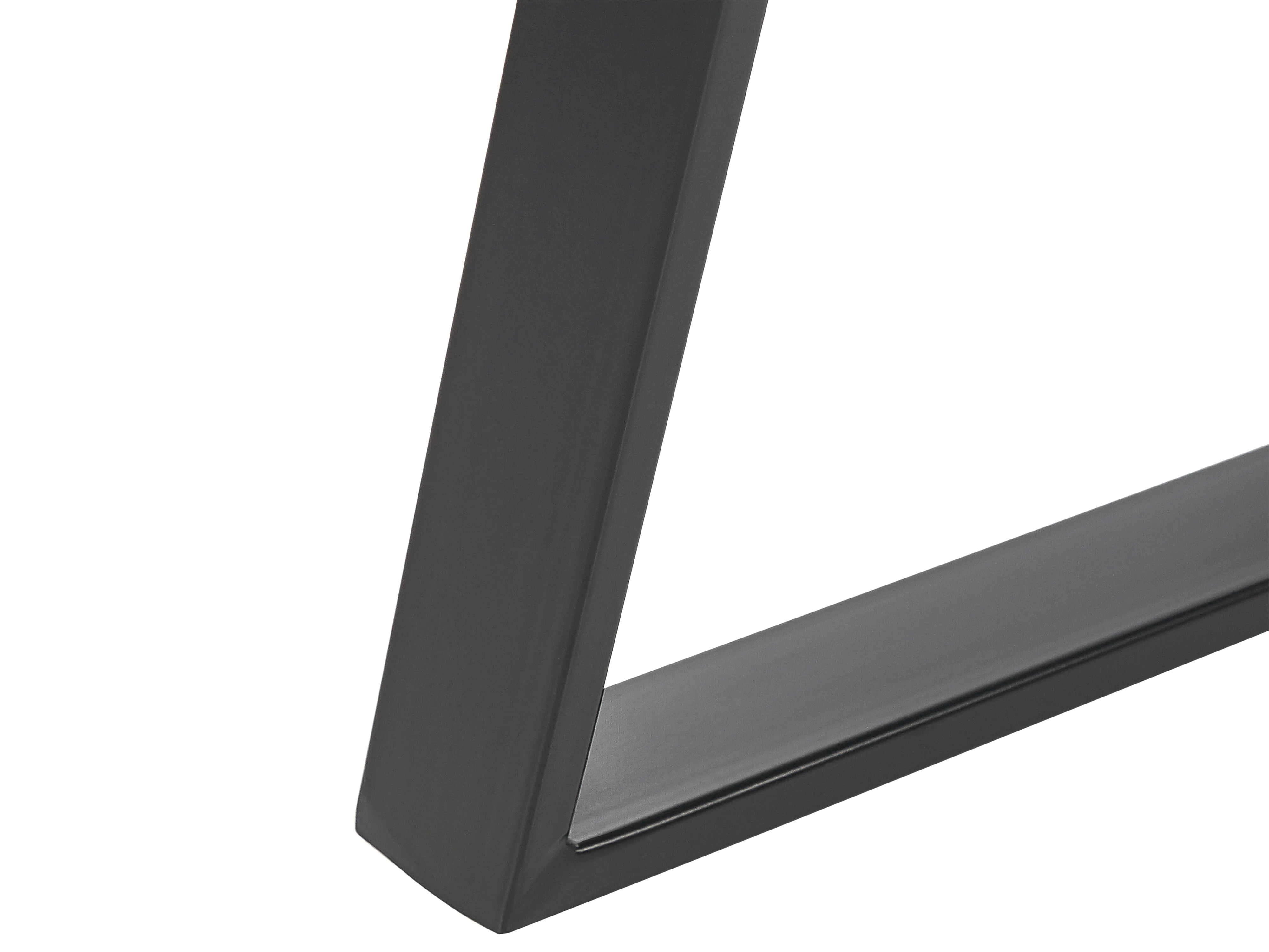 Eettafel KEBRI Zwart 100 cm Veiligheidsglas 100 cm