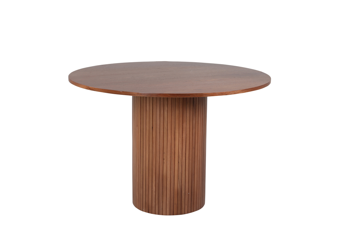 Eettafel Pokka Ø110 cm walnoot
