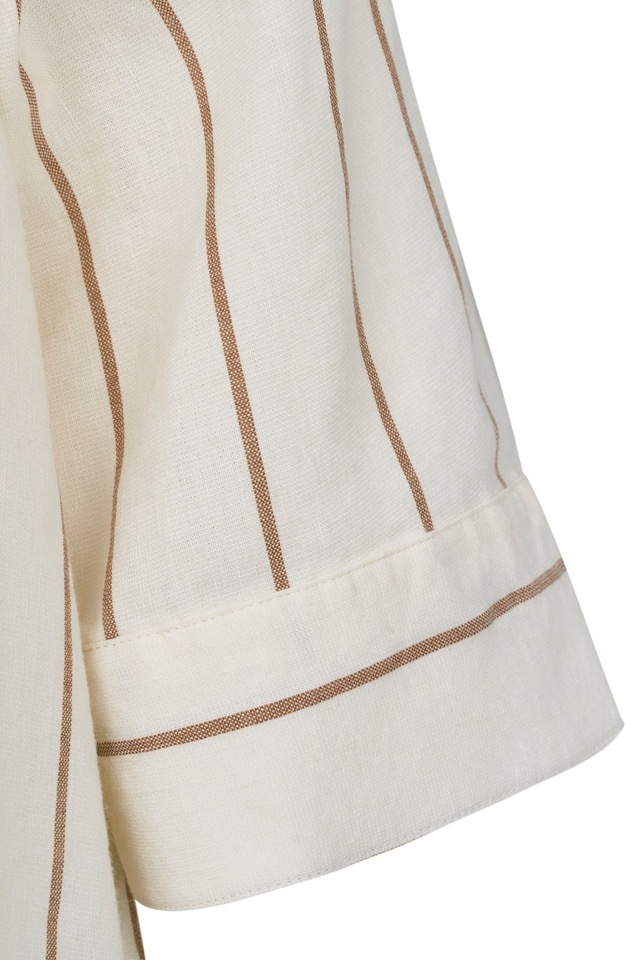 bugatti Hemdblusenkleid aus Leinen-Mix