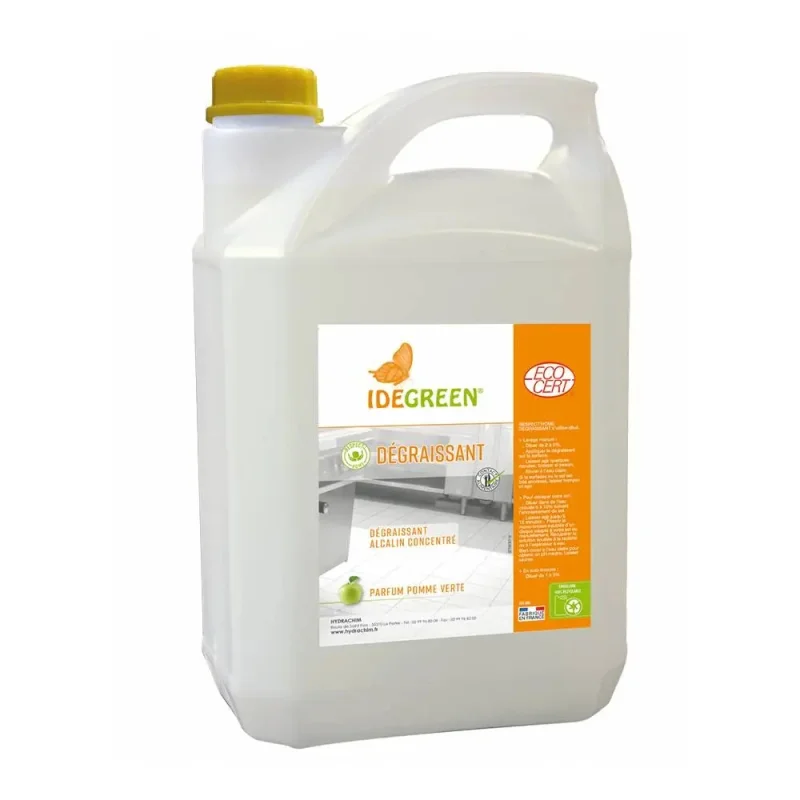IDEGREEN - Dégraissant, détergent sols Ecocert - Respect'home - 5L