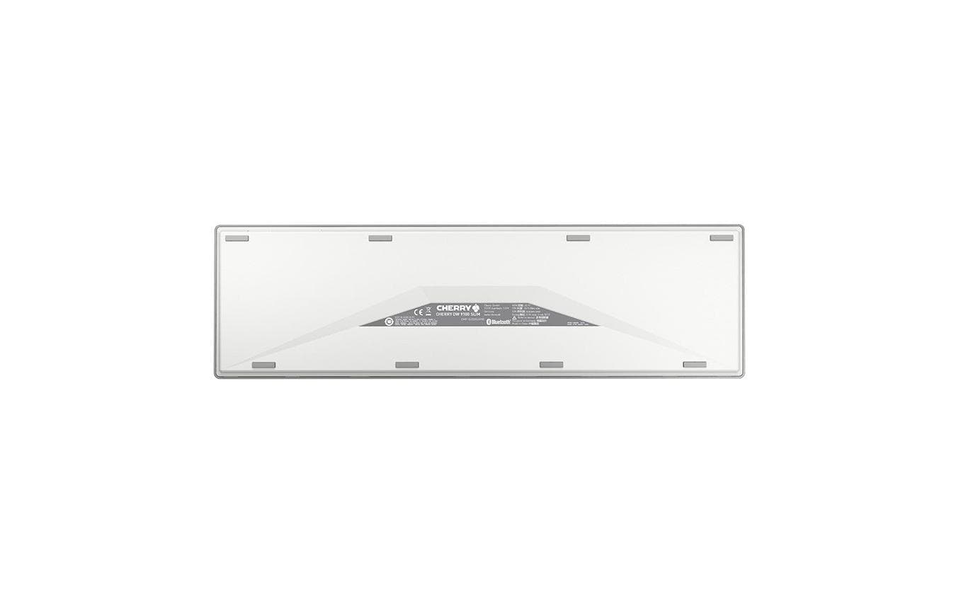 Tastatur-Maus-Set DW 9100 Slim Weiss / Silber<br>Hochwertiges und kabelloses Desktop-Set mit elegantem Deisgn