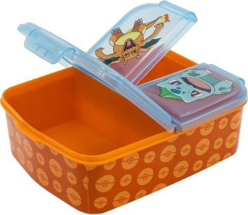 Pokémon Madkasse Med Rum - Orange