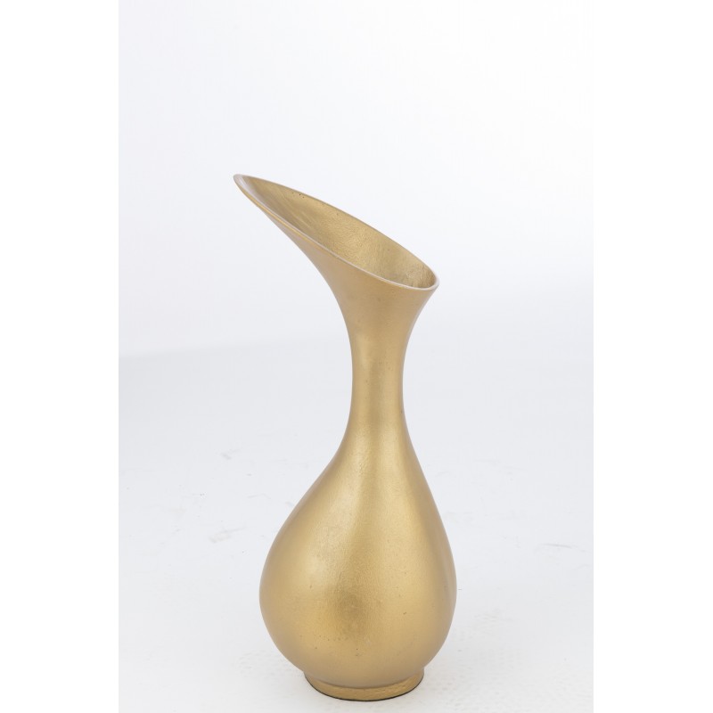 Vase en aluminium or 25x23,5x60cm