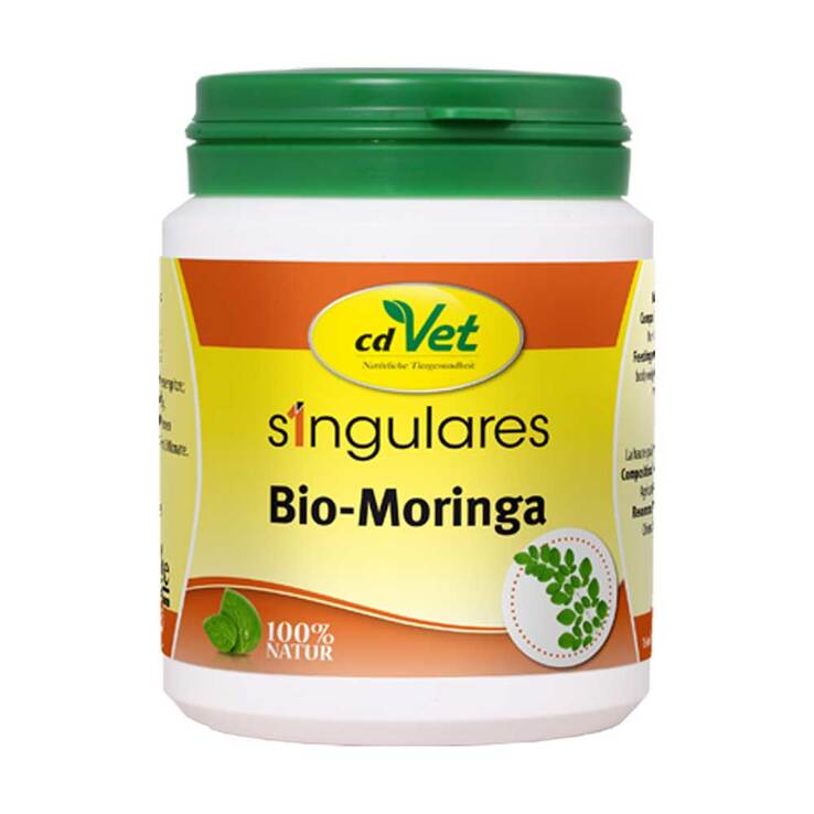 Singulares Bio-Moringa Pulver vet. (für Tiere), 100 g