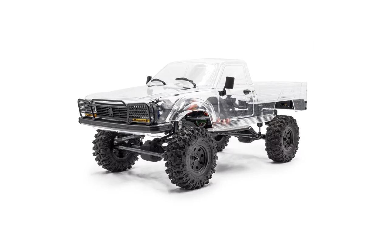 Scale Crawler CRX2.1 Peugeot 504 Pick-Up Bausatz, 1:10<br>Rock Crawler Builders Kit mit unlackierter Peugeot 504 Karosserie