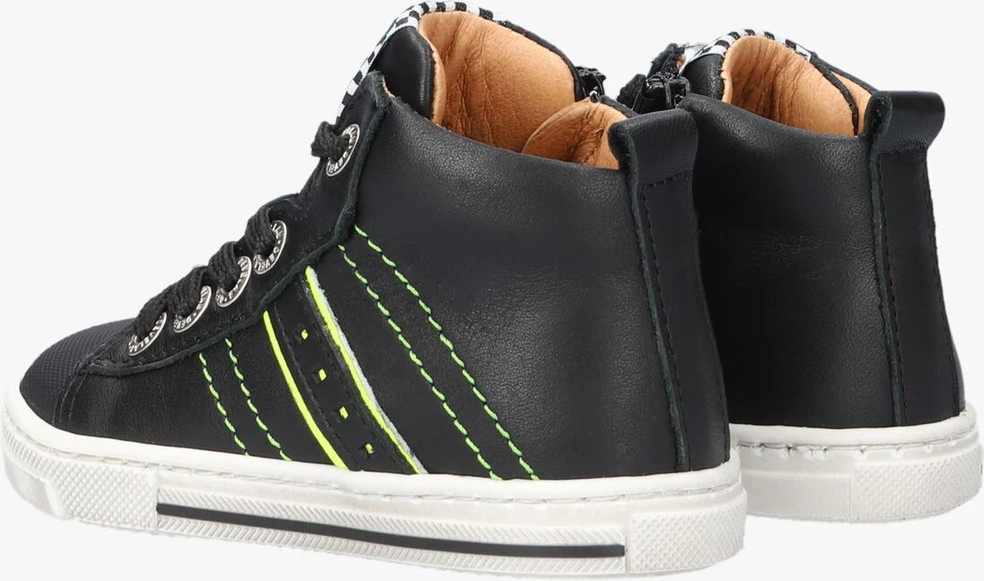 DEVELAB zwarte develab hoge sneaker 41905