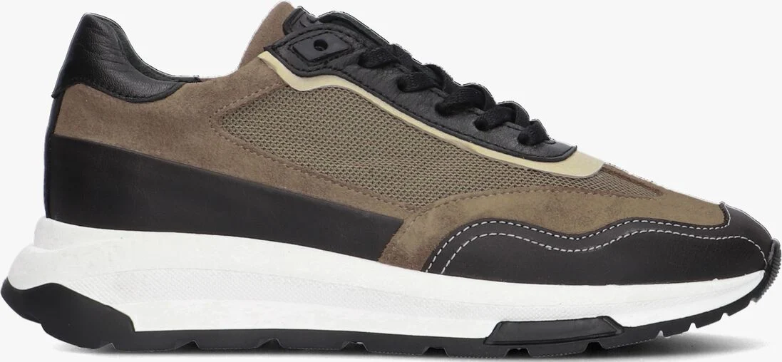 JOCHIE & FREAKS bruine jochie & freaks lage sneakers brad