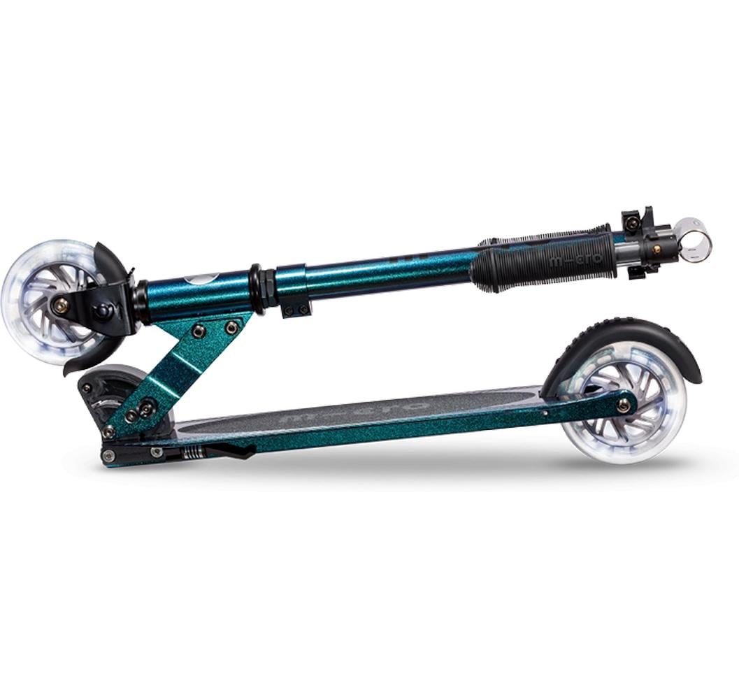 Kickboard Micro Sprite Pearl LED DunkelgrünScooter für Kinder