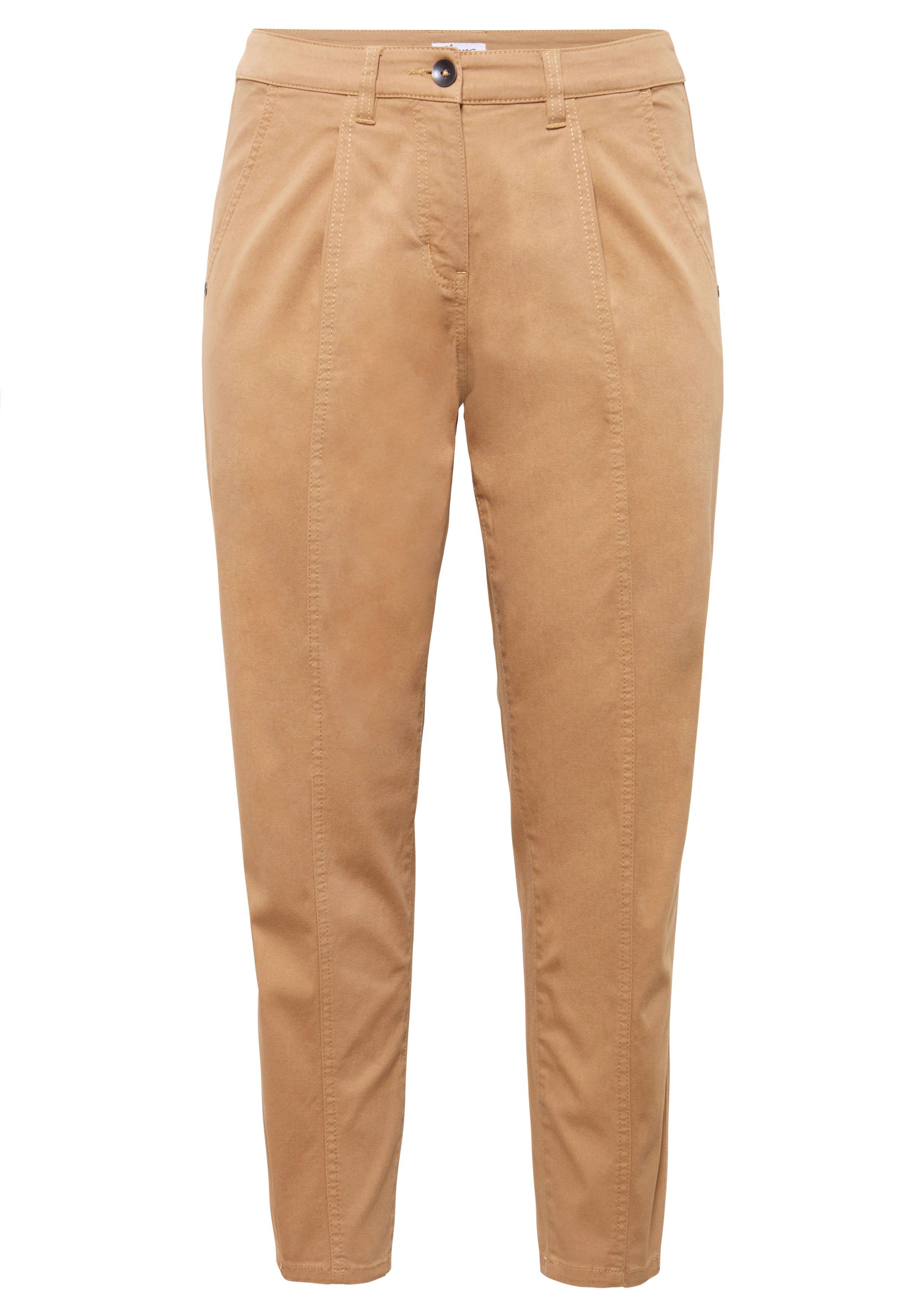 Hose OLIVIA mit High-Waist-Bund und Naht vorn