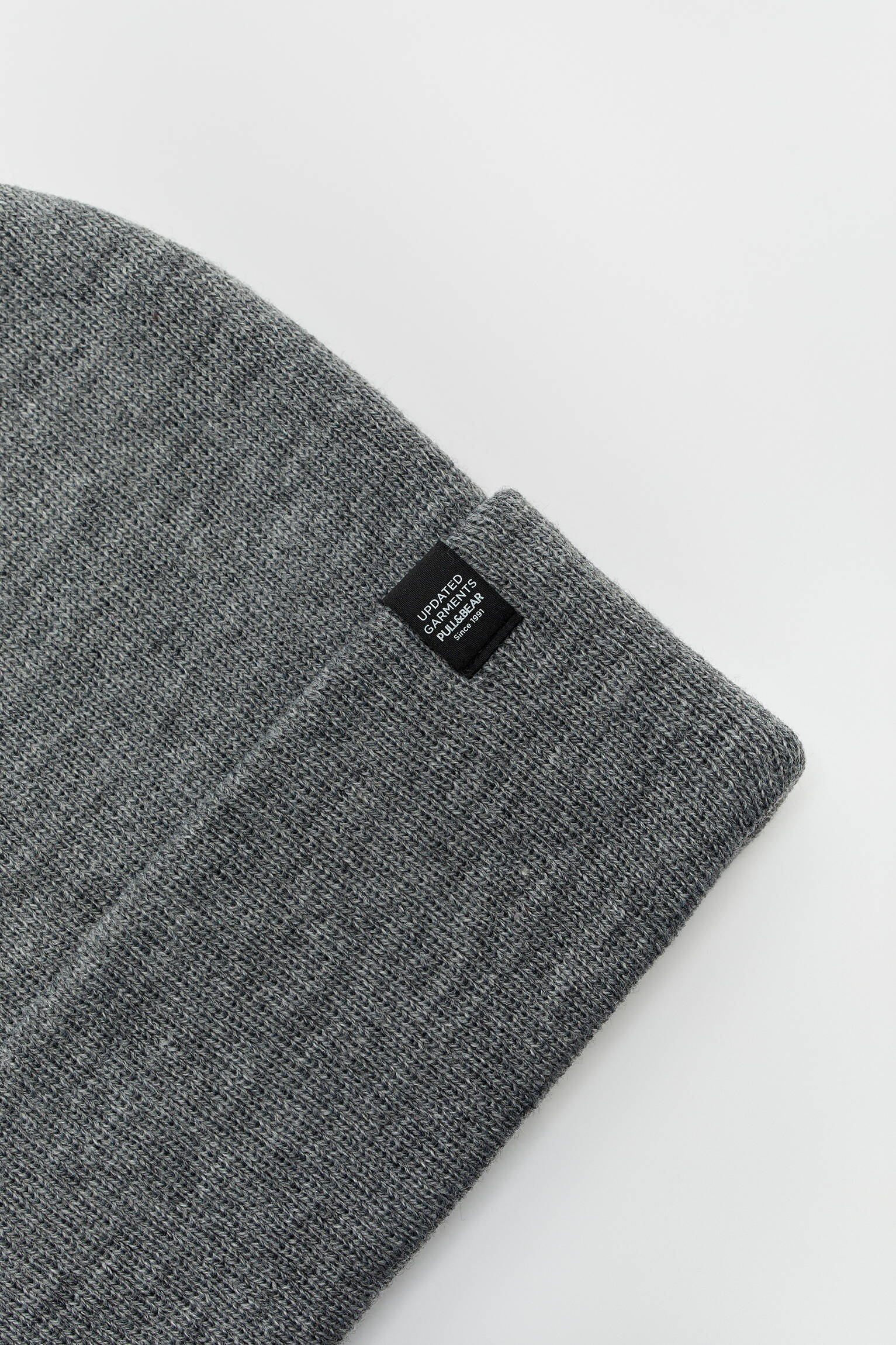 Conjunto de 2 gorros de tricô básicos - preto-verde-limão
