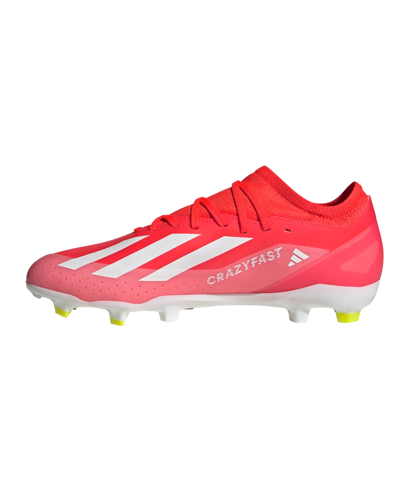 adidas X Crazyfast League FG Energy Citrus Rot Weiss Gelb