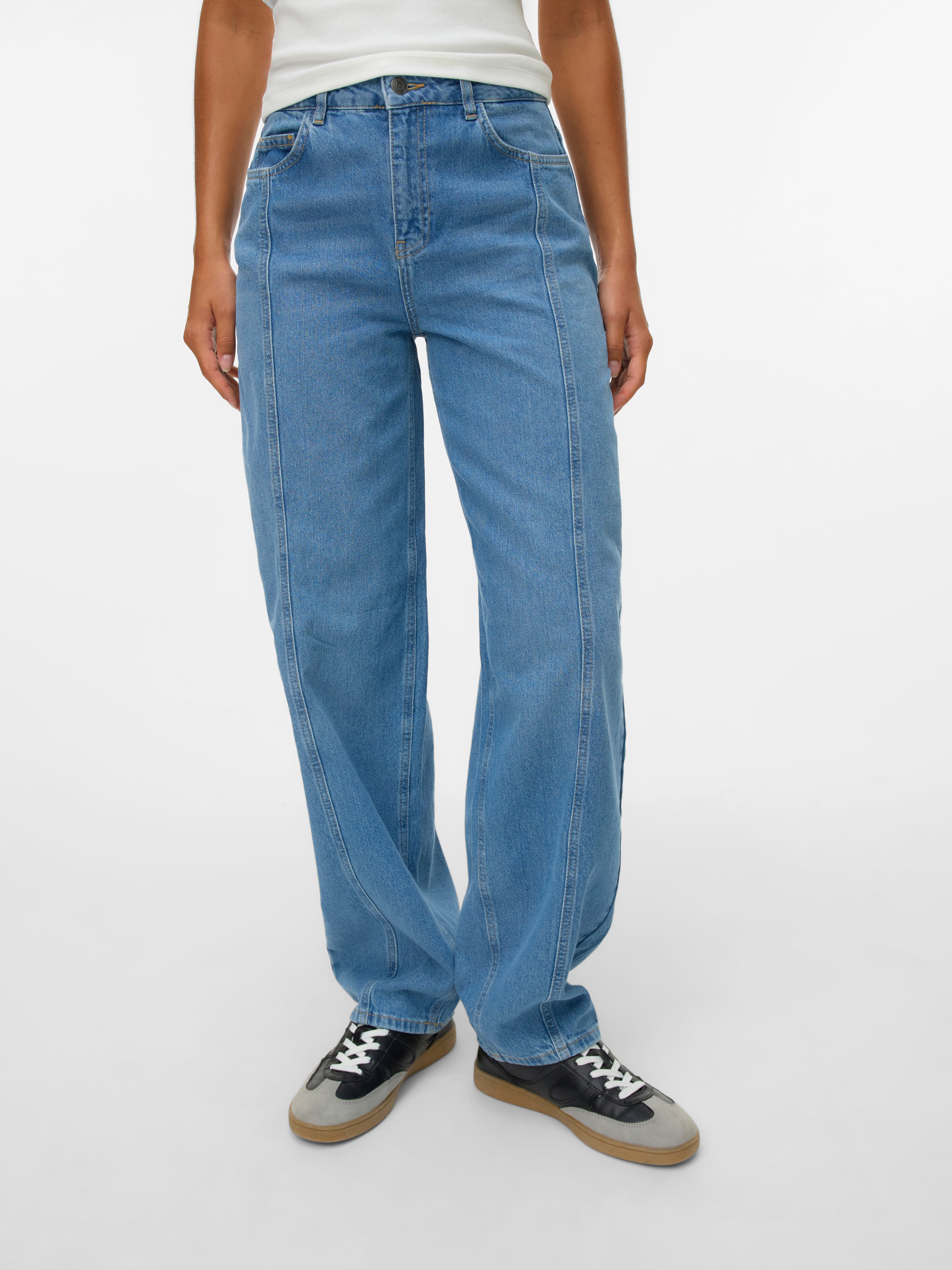 SNRANCY High waist Barrel fit Jeans