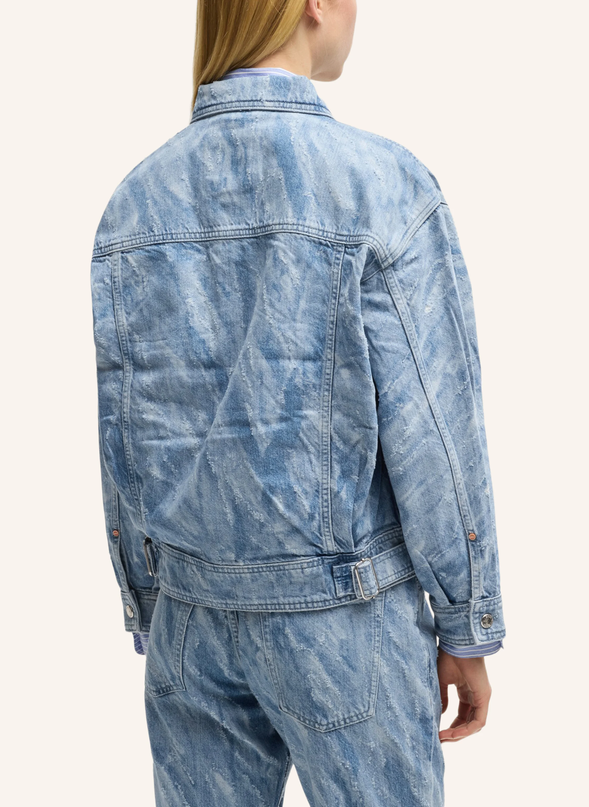 BOSS Casual Jacke C_BOMBER TRUCKER Oversize Fit