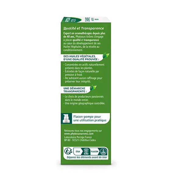 Óleo Vegetal de Cânhamo Orgânico Phytosun Arôms para o Corpo 100% Puro e Virgem 50ml