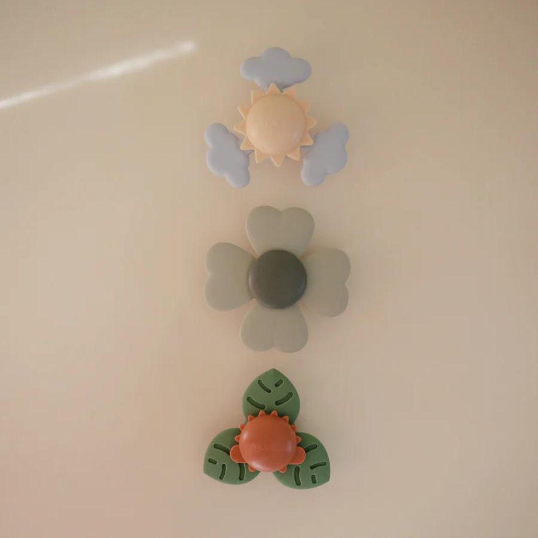 Mushie babyspeeltje spinner zuignap - lucky
