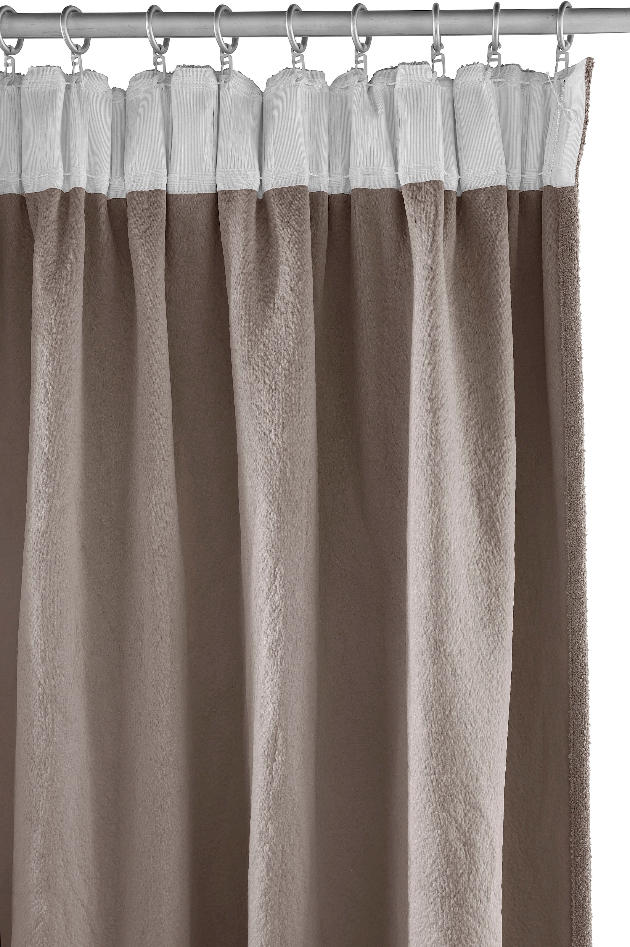 homsy by Ana Johnson Verdunkelungsvorhang »Bouclea« 2 Stk. tlg. premium, verdunkelnd, hochwertig, modern, Wohn-/Schlafzimmer, Bouclé