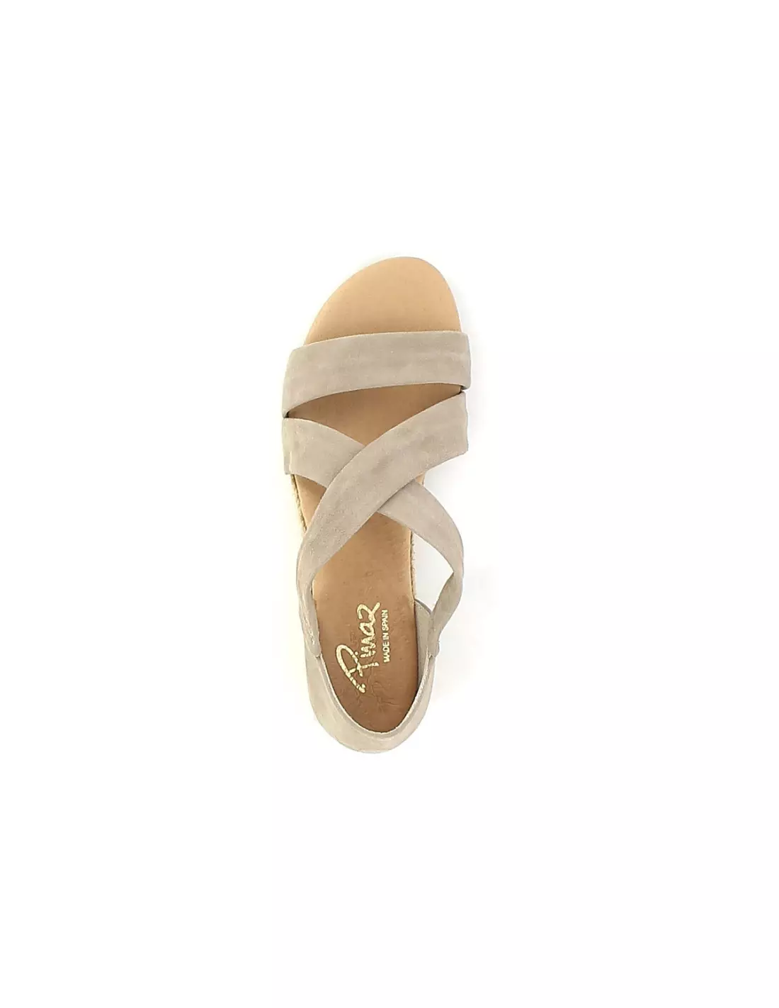 ATELIER GDC WIBANSHI 317 TAUPE - Sandales & nu-pieds Taupe