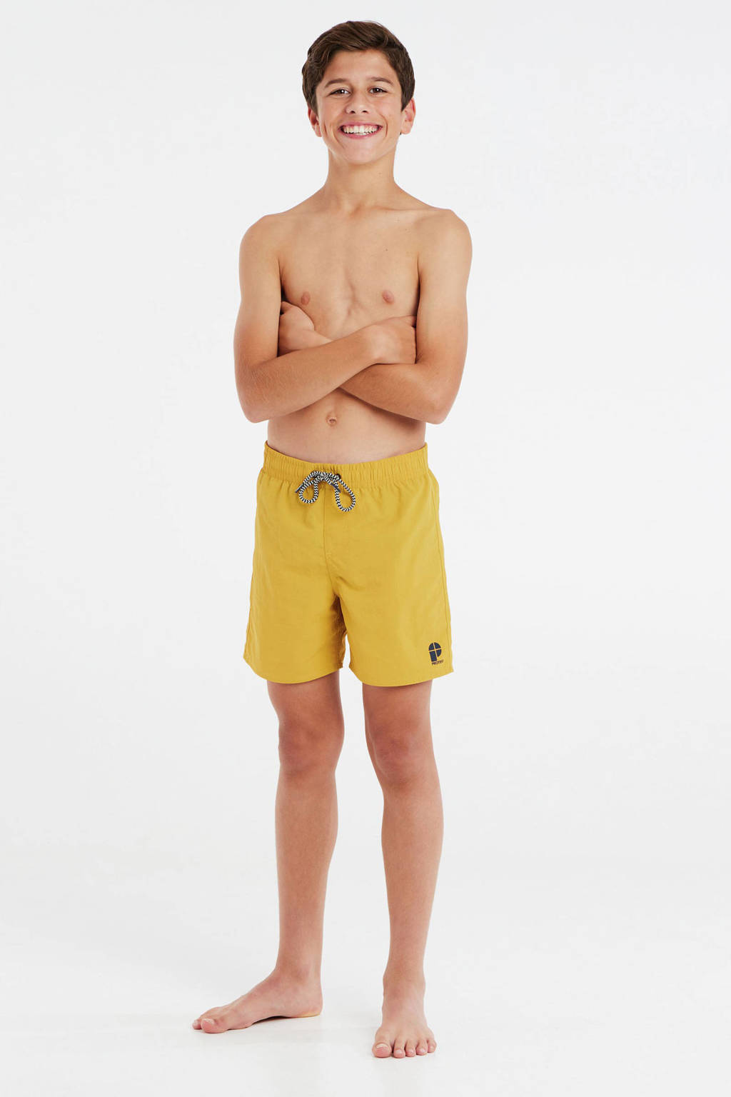 zwemshort CULTURE JR geel