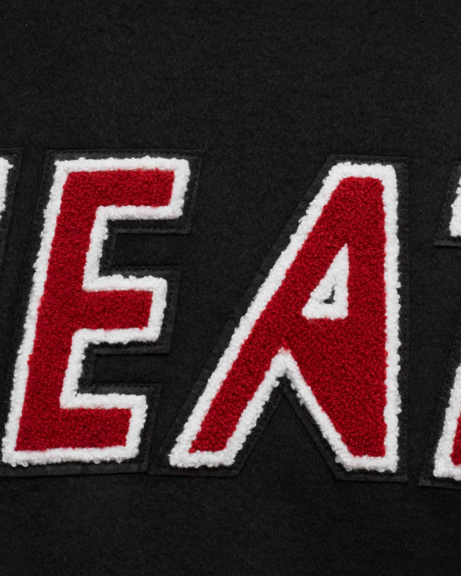 Mitchell & Ness NBA Miami Heat Hardwood Classics Wool Varsity Jacket