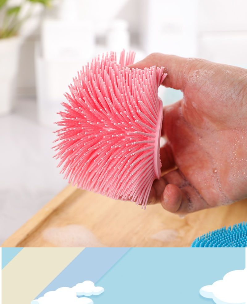 Worthbuy - Siliconen Body Scrub Borstel