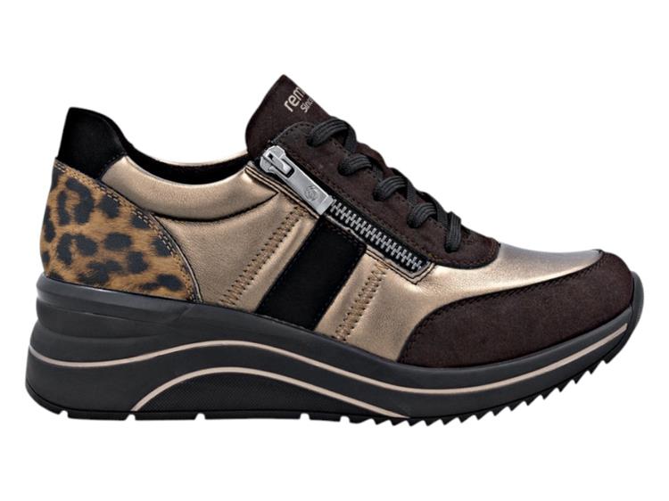 Remonte D0T09 nougat/bronze/schwarz/braun