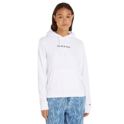 Sweatshirt à capuche femme Tjw Reg Serif Linear TOMMY HILFIGER