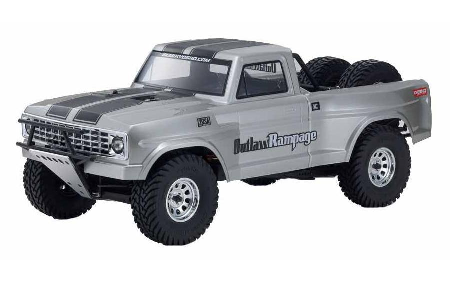 Trophy Truck Outlaw Rampage Pro Bausatz, 1:10<br>2WD Trophy Truck Bausatz mit performance Teilen