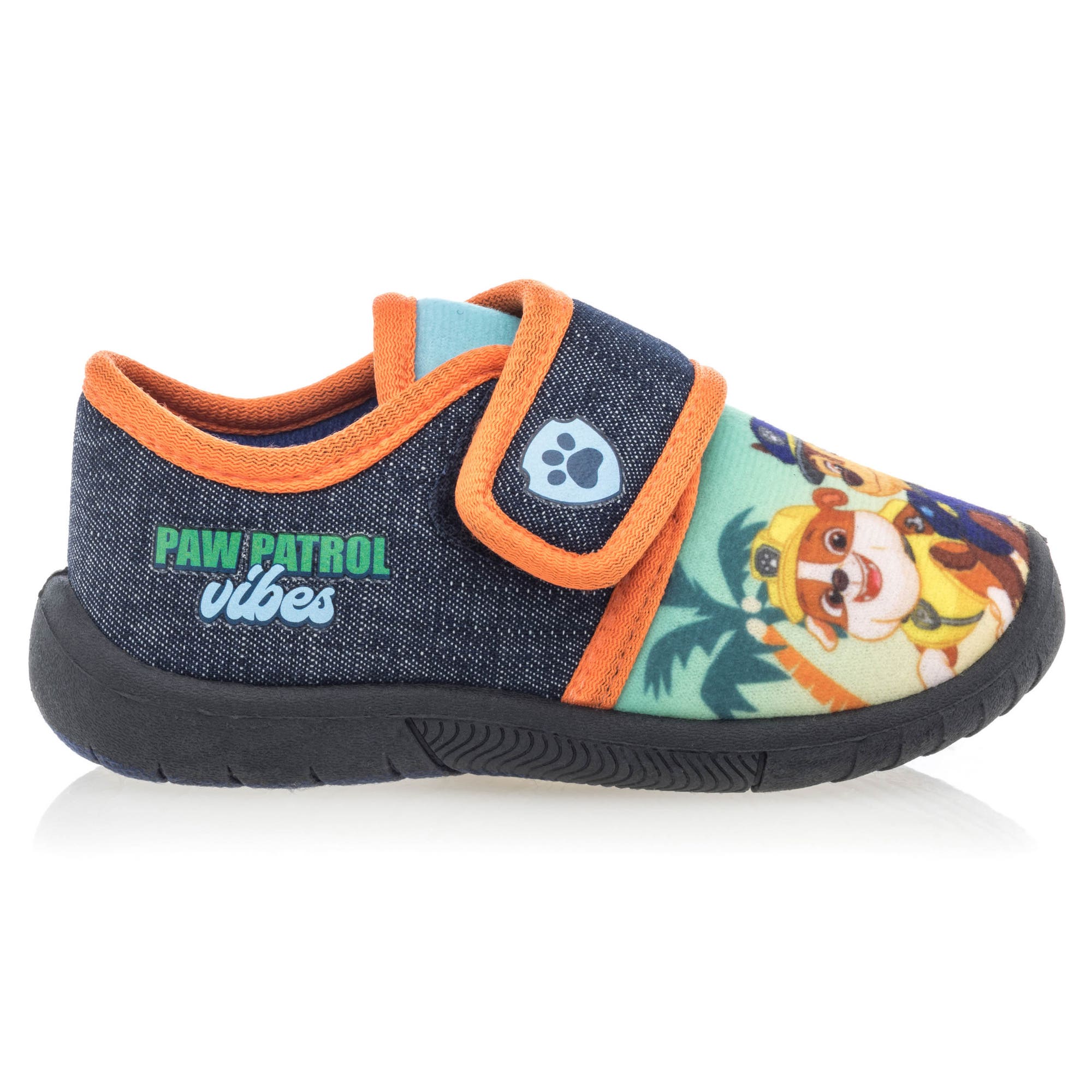 Pantoufles attaches velcros Garçon jeans