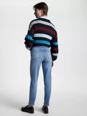 Calça jeans Gramercy High Rise Tapered Faded