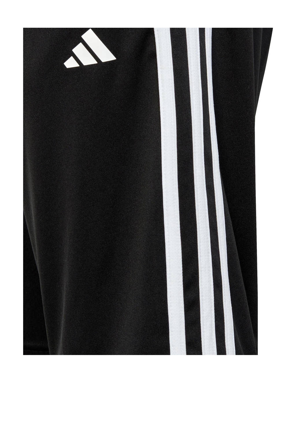 regular fit short met logo zwart/wit
