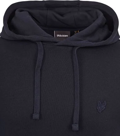 Lyle and Scott Hoodie Tonal Navy ML416TON-Z271 kopen