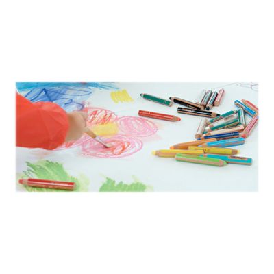 STABILO Woody 3 in 1 - Crayon de couleur pointe large - rouge