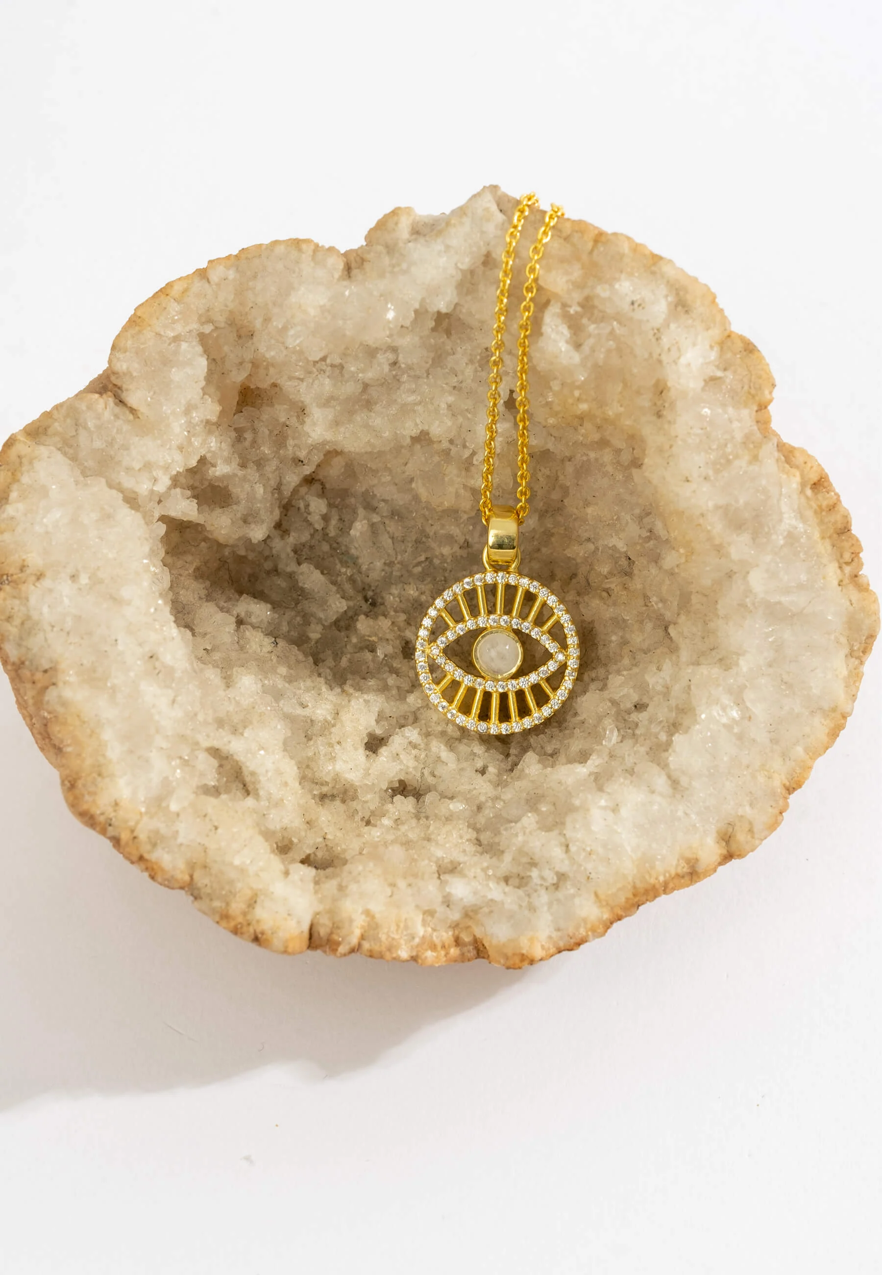 THE THIRD EYE - Collier | Doré