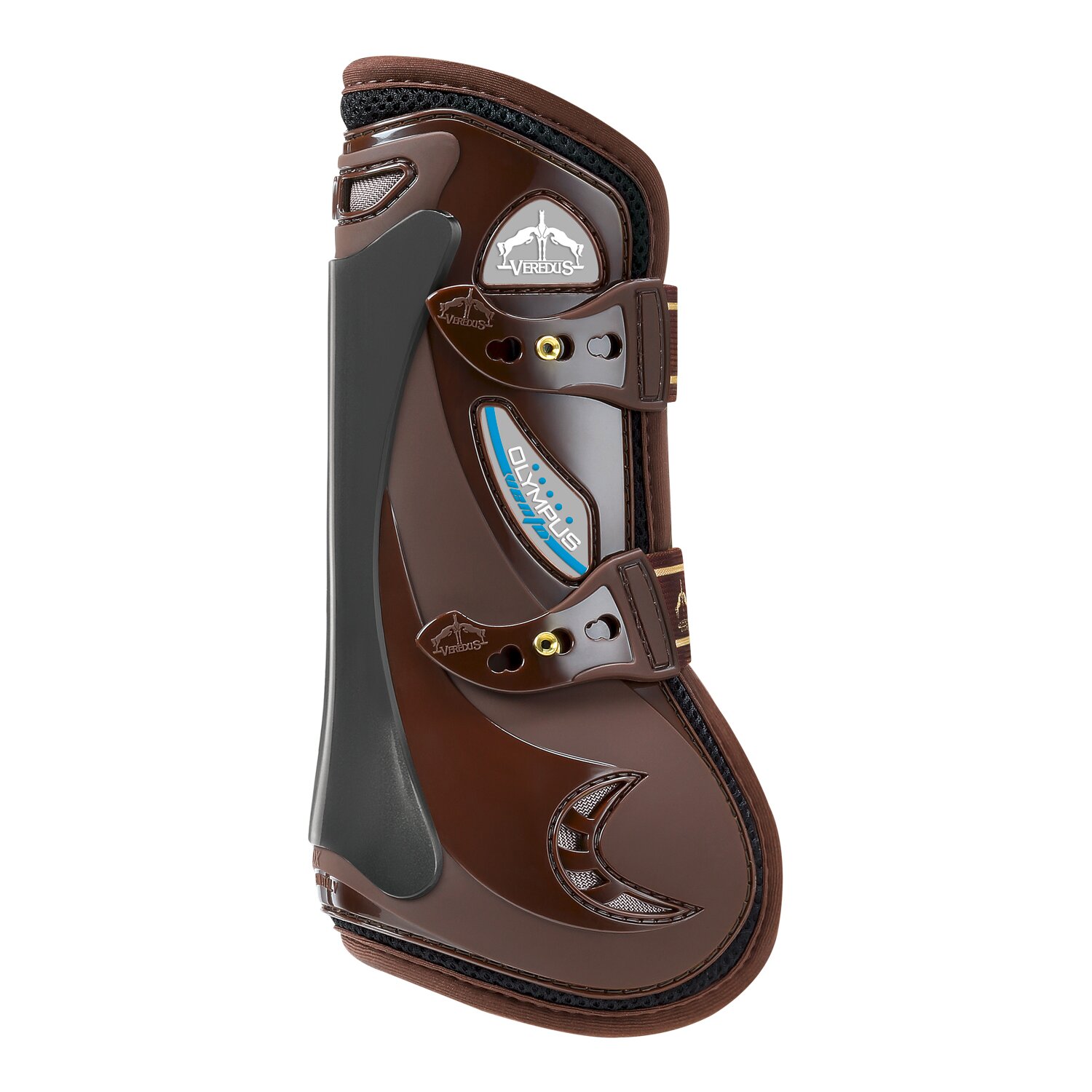 VEREDUS Springgamaschen Olympus Vento, für die Vorderbeine  - brown
