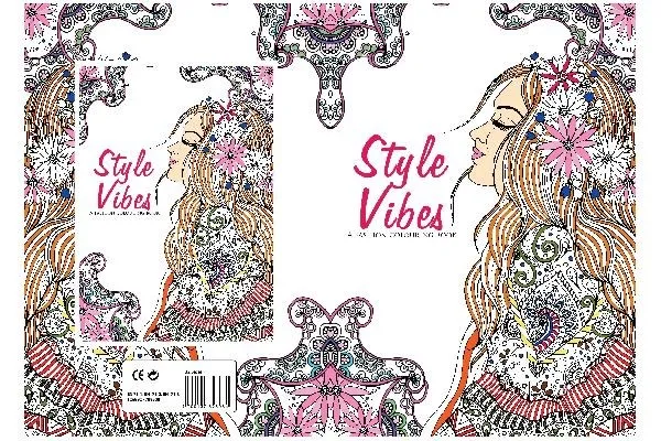 Malebog A4 Style Vibes 32 sider