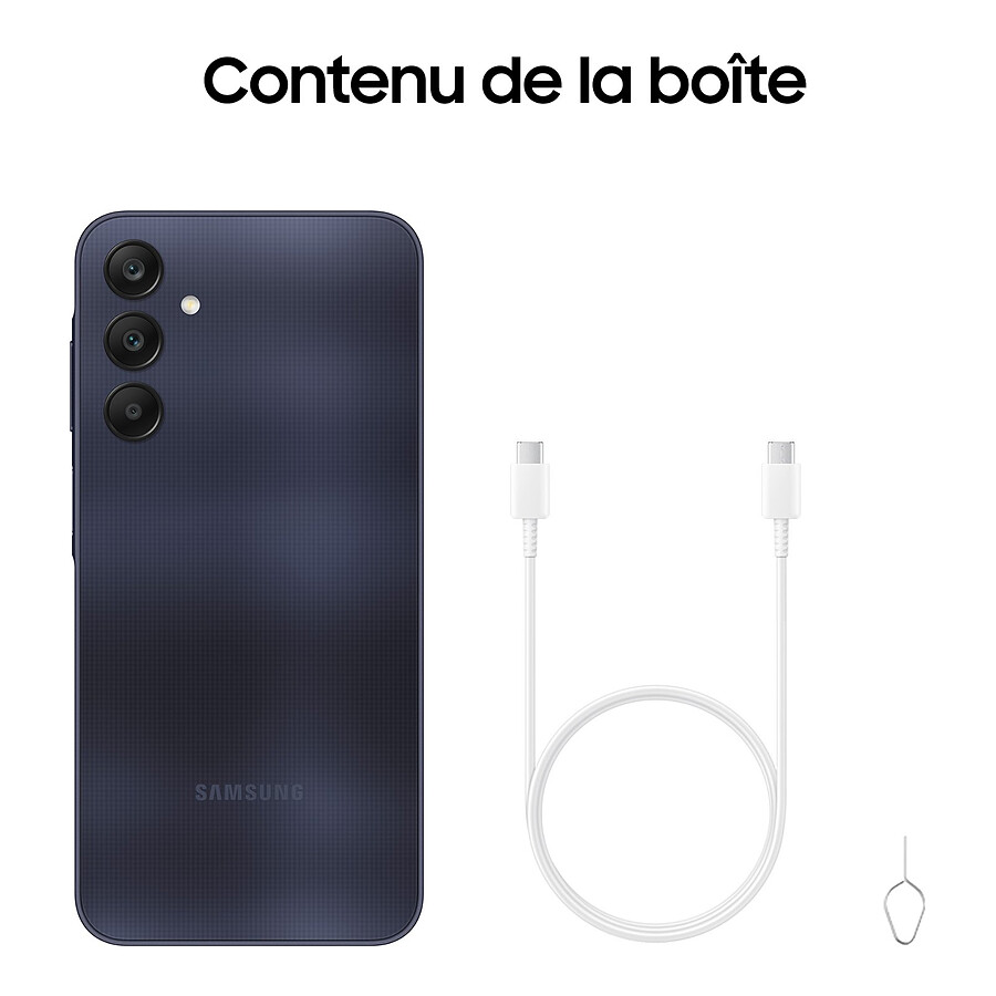 Samsung Galaxy A25 5G (Bleu nuit) - 128 Go