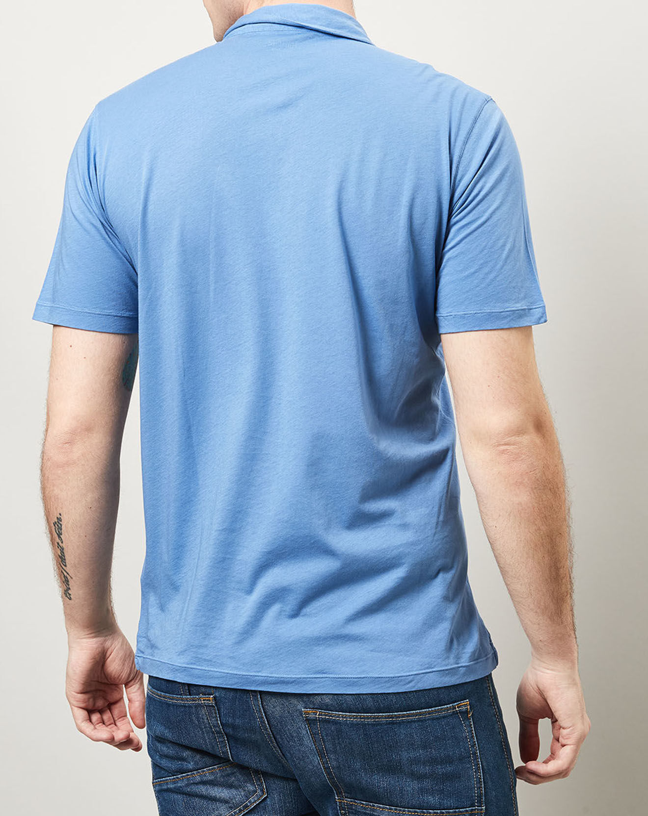 Hartford Polo en Coton bleu