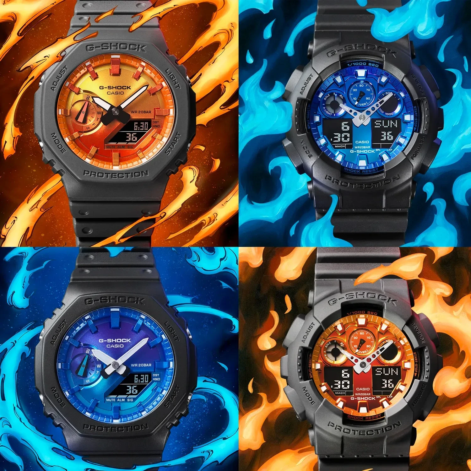 Casio G-Shock GA-2100FL-1AER