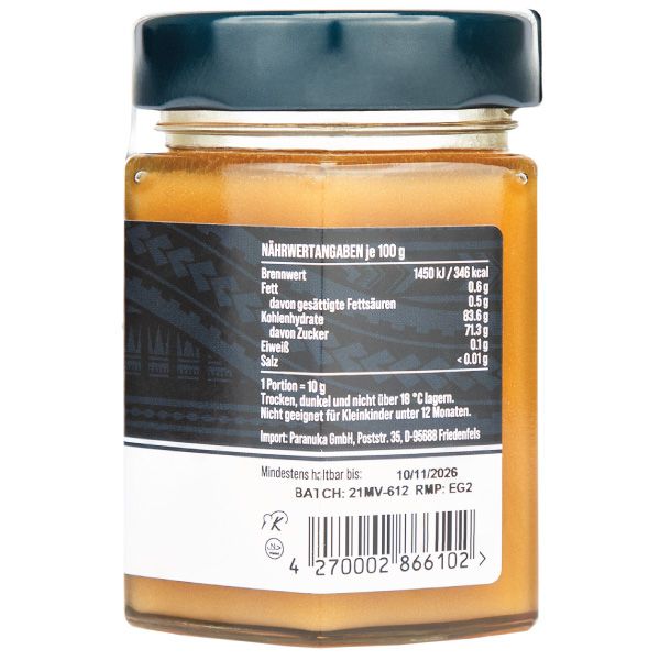 MANUKA VITAL Manuka Honig MGO 100+  - Original, zertifiziert und natürlich aus Neuseeland