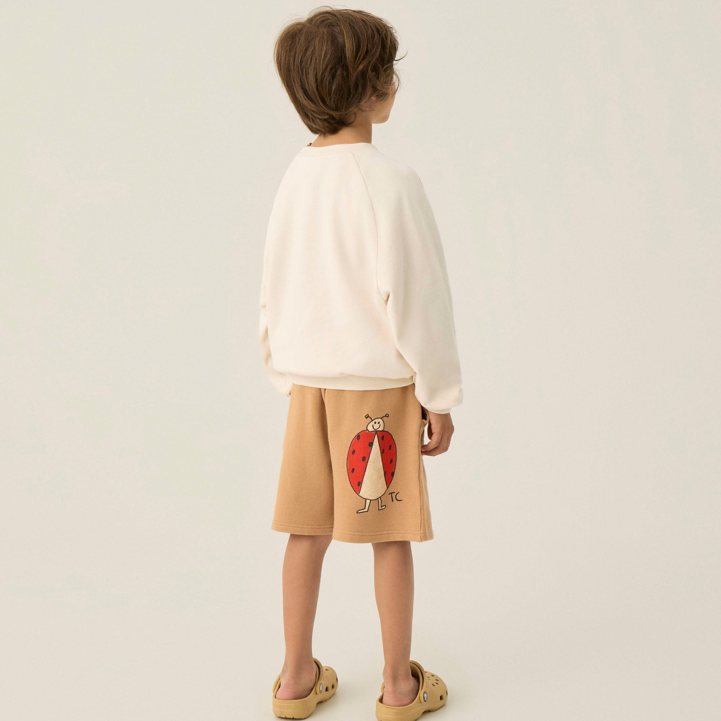 Shorts Ladybug Camel