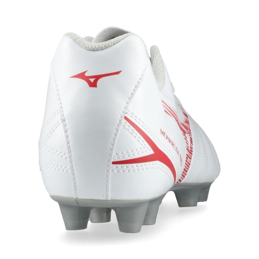 Mizuno Monarcida Neo lll Select FG/AG Charge - Blanc/Radiant Red