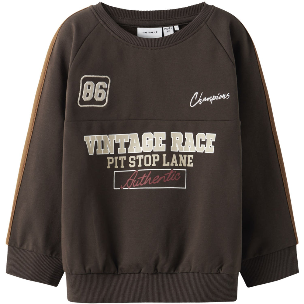 Køb Name It Delicioso Nmmraoul Ls Nreg Sweat Bru Box