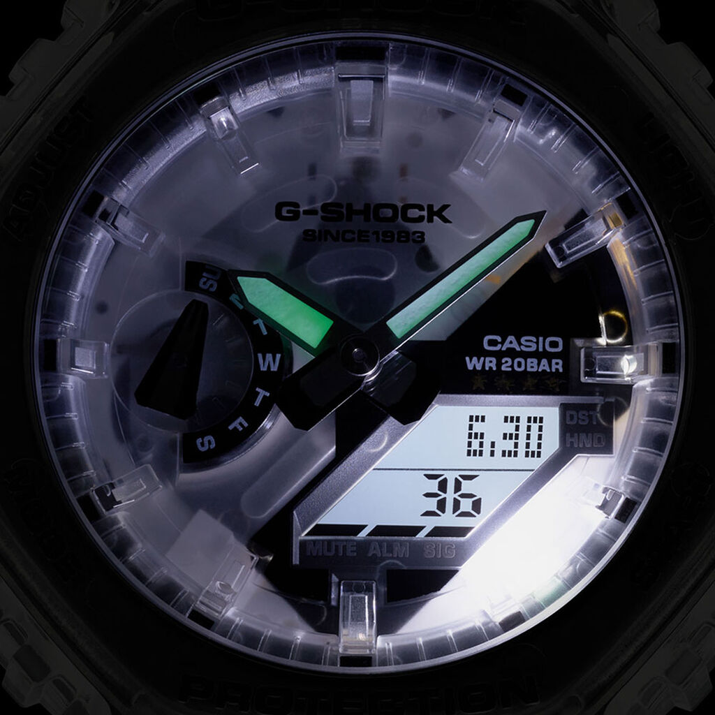 Montre Casio G-shock Bicolore Blanc / Noir